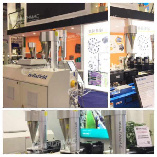 Raw Material Gravimetric Loss In Weight Feeder System For Pipe Extruder