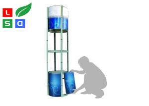 China Dia 450mm Trade Show Display Tower Showcase on sale