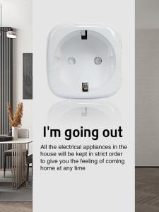 Quality App Controlled Smart Plug Socket Voice Control Wifi Power Outlet CE for sale