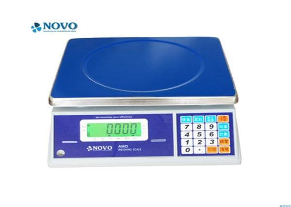Buy Blue Digital Weighing Machine , Counting Weighing Machine Hi - Low Function at wholesale prices