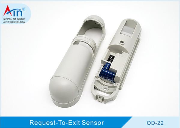 Buy Weatherproof Request To Exit Motion Detector , Rex Motion Sensor 12-24VDC at wholesale prices