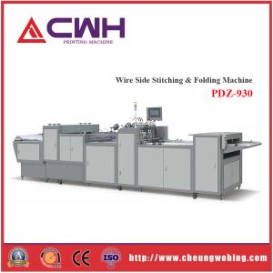 Quality 5kw Book Binding Stitching Machine Book Wire Stitching And Folding Machine for sale