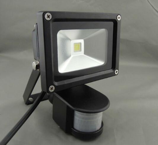 Buy LED COB flood light PIR sensor infrared sensing human detection customized design at wholesale prices