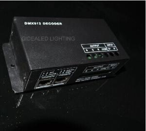 Quality RGB Controller DMX512 Decoder，12V 3 channels controller for sale