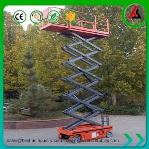 Quality Hydraulic Mobile Aerial Work Platform Self Propelled 12m Scissor Lift for sale