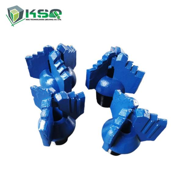Buy Rotary Drill Bits With 10 Inch 3 Wings Blades Tungsten Carbide Step Chevron Drag Bit With API 3 1/2" REG Pin Thread at wholesale prices
