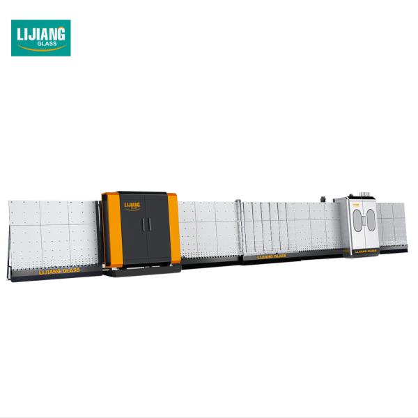 Buy Automatically Filling Argon Vertical Insulating Glass Production Line For Glass Processing at wholesale prices