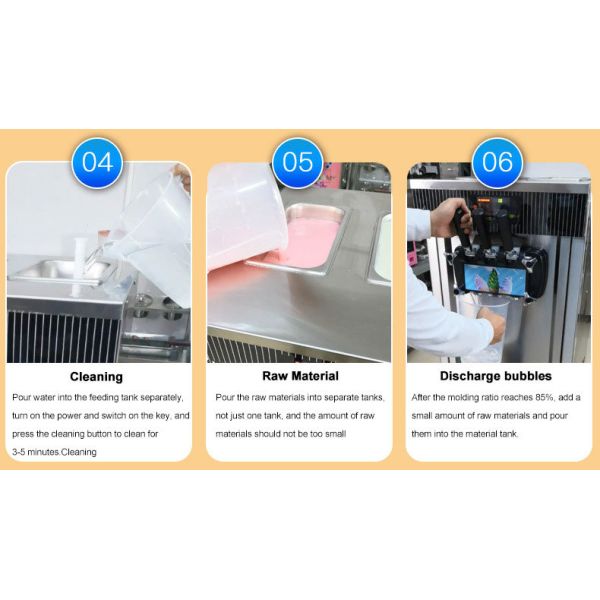 15-20L/H Stainless Steel Gelato Ice Cream Machine 220V/380V