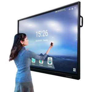 China Smart Interactive Board with Android APPs HDMI/USB/Bluetooth/Wi-Fi Connectivity LED/LCD Screen Panel on sale