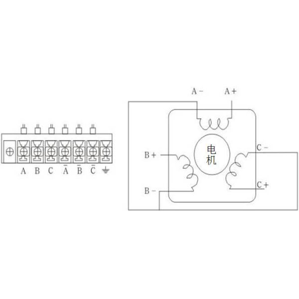 3-phase hybrid stepping motor J31325