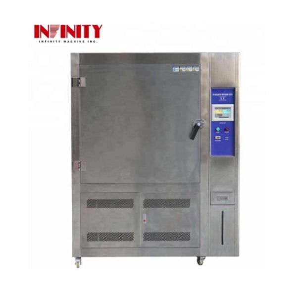 Sun UV Aging Environmental Test Chambers UV Lamp Accelerated Weathering RT+10℃~70℃ 90% RH ~98% RH AC220V 50Hz 3KW