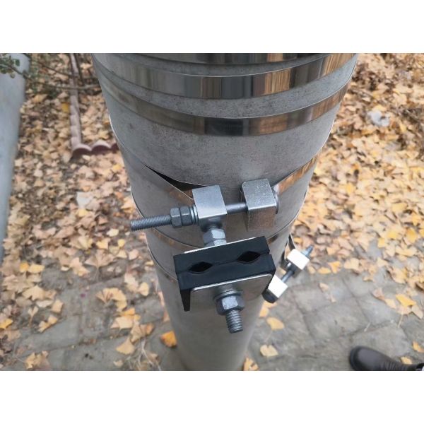 Preformed Tension Clamp for ADSS Fiber Optic Cable on Hot Dip Galvanized Flat Iron