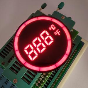 Quality Round Common Anode 7-Segment LED Temperature Display Controller for sale