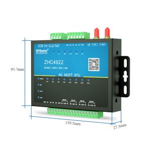 Quality Circuit Integrated M2M Modbus Industrial 4G RTU Controller With LTE Antenna for sale