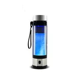 Quality Glass Hydrogen Bottle Ionizer 350ml Portable High Concentration Negative Ions for sale