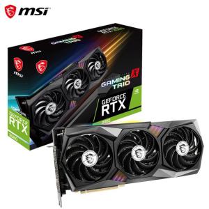256bit FCC GPU Graphic Card MSI NVIDIA GeForce RTX 3060 GAMING X TRIO With 8GB GDDR6 Memory