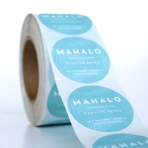 Quality High Quality Custom Self Adhesive Vinyl Stickers Labels Custom Labels on A Roll Printing Labels for sale