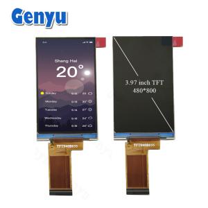 3.97 Inch TFT LCD Panel Free Angle 480x800 Pixels GC9503 40PIN FPC With RGB Interface