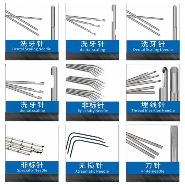 Non Standard Five Sided Needle Set Disposable For Dental