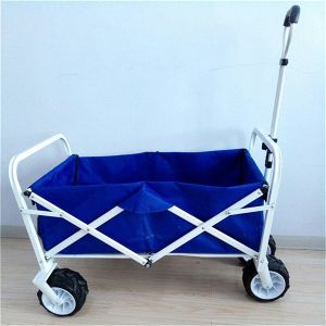 Quality Camping Collapsible Wagon Cart Sporting Lightweight Beach Wagon Pinic for sale