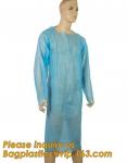 Disposable CPE plastic gown/Plastic coat Elastic cuff/Thumb Cuff,disposable