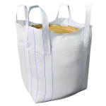 China 500kg Capacity PP Woven FIBC Bags Food Grade Big With Cross Corner Loop for sale