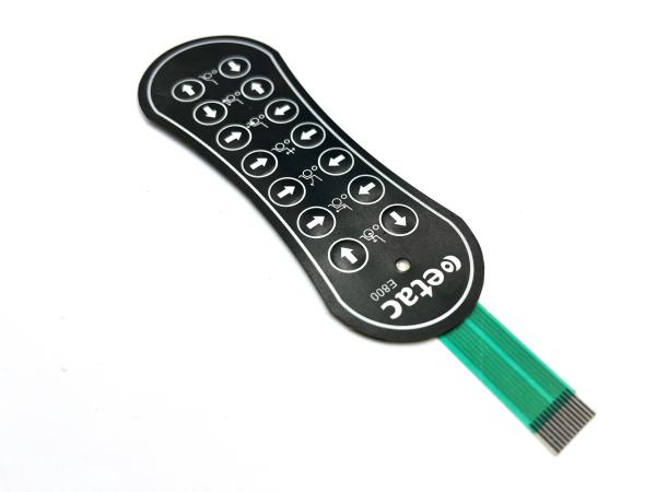 Buy Autotex F150 Polyester Micro Push Button Membrane Switch With Gold Plated Metal Domes at wholesale prices