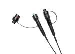1 Core Single Mode FTTA Patch Cord With Mini Waterproof SC Apc Connector IP67