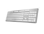 Bluetooth Mechanical Gaming Keyboard , White Gaming Keyboard With Portable