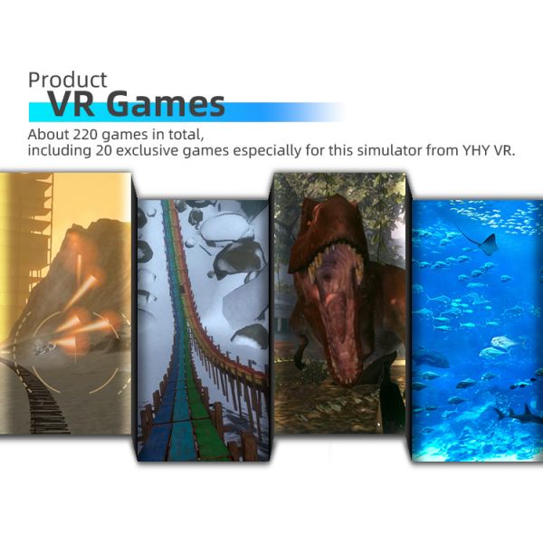 Theme Park VR Multiplayer Games 9D VR Shooting Games For 4 Players