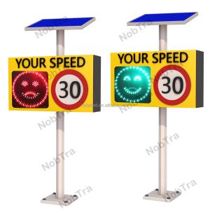 Quality Remote Connectivity and Speed Limit Setting Sun-Powered Speed Detection Displays for Performance for sale