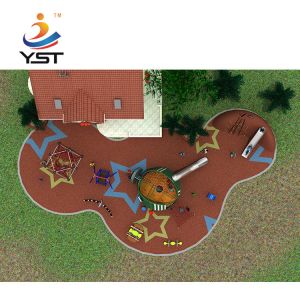 Cartoon Custom Playground Slides Non Standard With Design Plane Planning