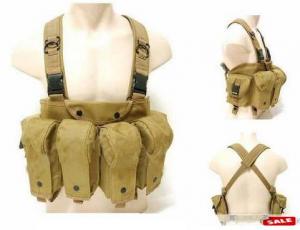 Quality 600D Polyester, PVC Coated Bellyband Clip Military Tactical Bags Vest for sale