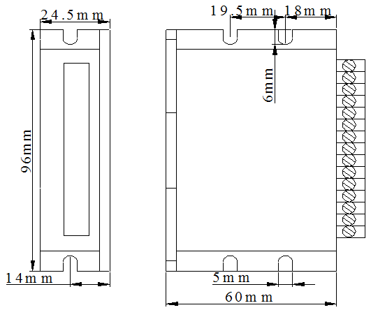 12v To 24v Bldc Motor Driver Module For Avg Car Cnc Machine 8A Bld-120a
