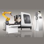 Basin Faucet Polishing Machine with FUNAC robotic arm