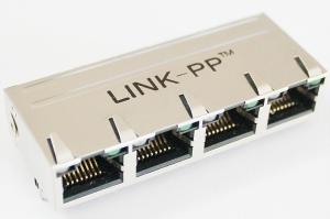 Quality ARJM14A3-805-BB-CW2 1x4 Port Magnetic Multi-port RJ45 Connector 2.5G Base - T for sale