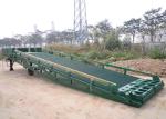 Q235B Three Side 10 Tons Mobile Dock Ramp For Container Loading