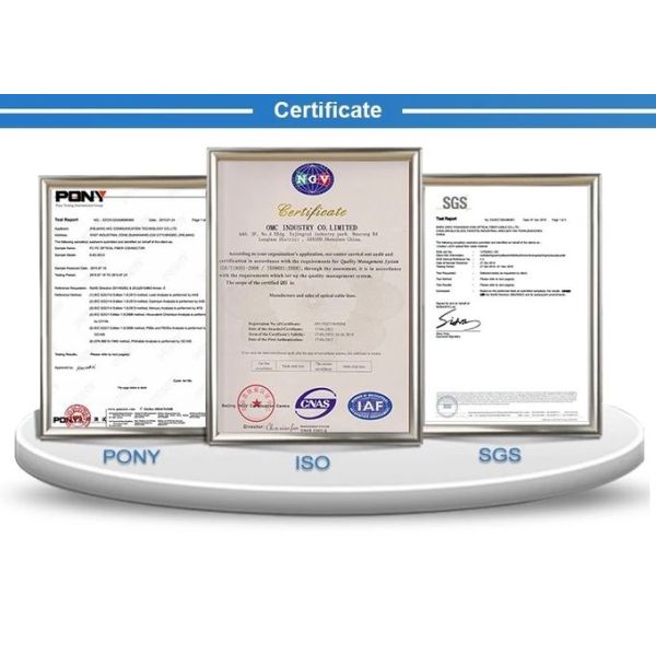 Lightweight Fiber Terminal Box 8 Cores Wall Mount Installation