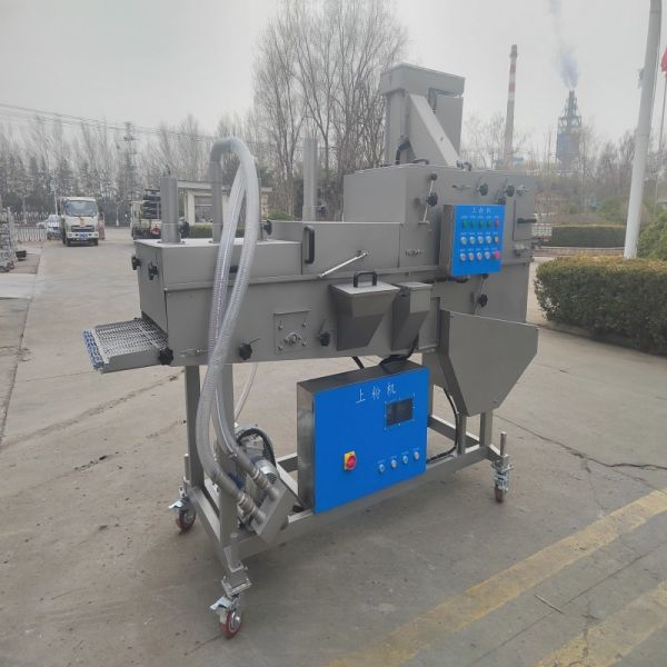 High Efficiency Commercial Breading Machine For Food Processing Lines
