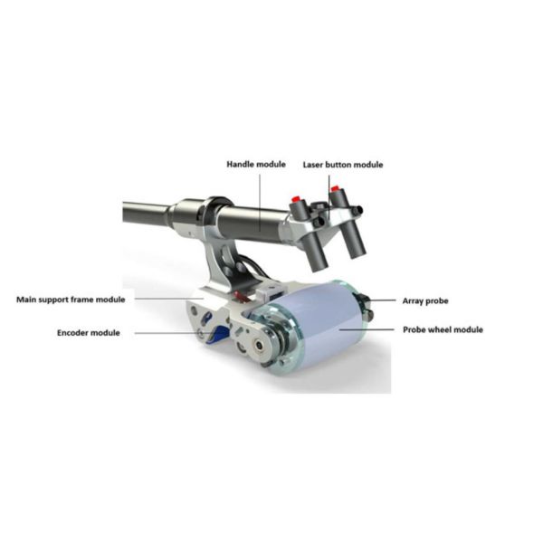 Tmteck Roller Scanner Tr1 / Wheel Scanner Carbon Fiber Composite Detection