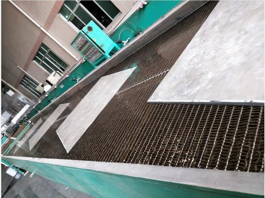 Buy Servo Motor Driven Conveyor Belt Machine With PLC Control Capacity 50kg/H at wholesale prices