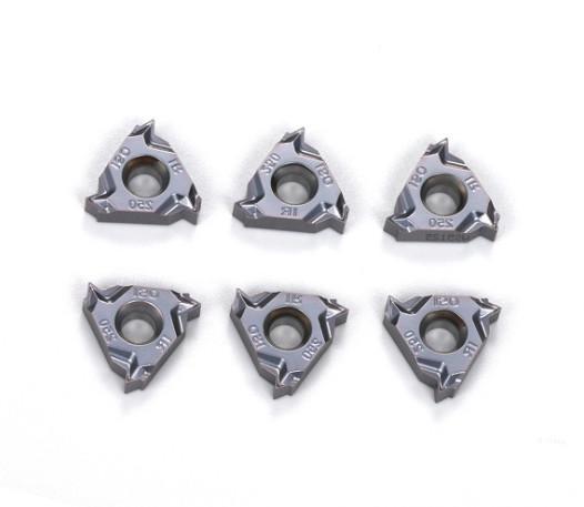 Buy Perfect Cutting Edge Carbide Threading Inserts For Metric Thread Precision Tooth Shape at wholesale prices