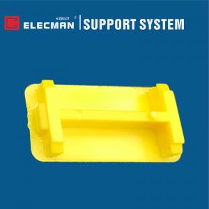 Quality PVC Strut End Caps Type A for ES-500 Channel 41x21mm for sale