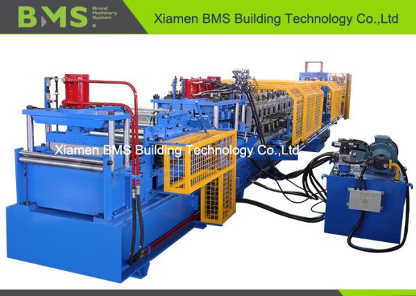 Buy Customizable CZ Purlin Roll Forming Machine HMI / PLC Control Panel System at wholesale prices