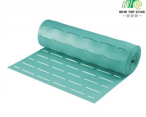 Quality High Density Slotted Underlay Soundproof EVA Foam Sheet With Long Hole for sale