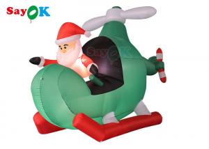 Quality Digital Printing Inflatable Snowman Christmas Decoration Wear Resistant for sale