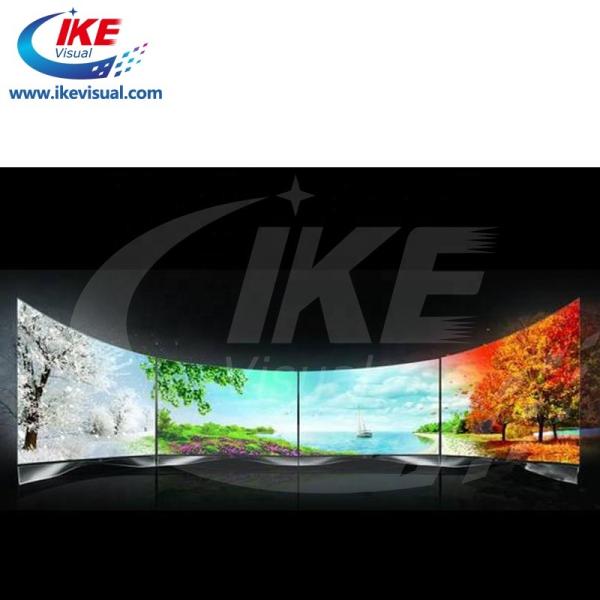 Buy Custom IP43 Curved LED Display Screen SMD 2020 P4 Indoor LED Screen at wholesale prices