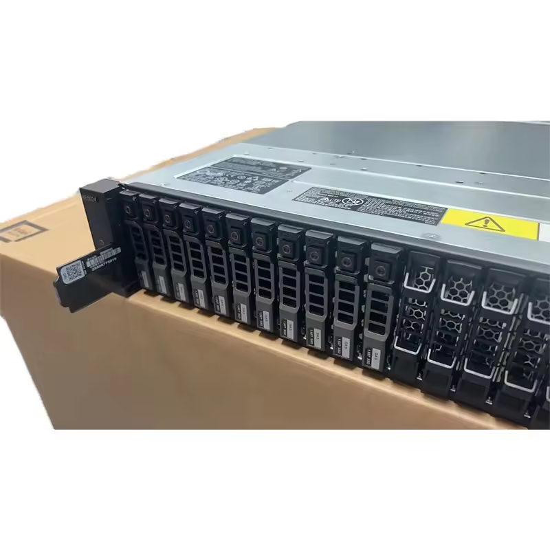 EMC Powervault ME5024 2U Rack Storage Array Up to 24hot-pluggable SAS Hard Disk Drives