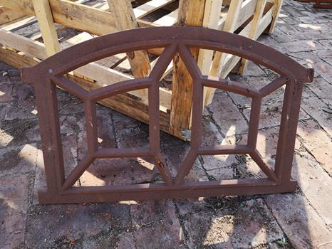 Buy Van-T Fixed Metal Window Frames With Spray Paint / Sandblasting Surface at wholesale prices