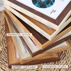Quality American Style Custom Photo Frame , 7 Color Wooden Wedding Picture Frames for sale